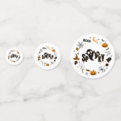 Halloween Spooky Ghost Table Confetti Konfetti (Rückseiten)