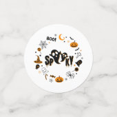 Halloween Spooky Ghost Table Confetti Konfetti (Klein Vorderseite)