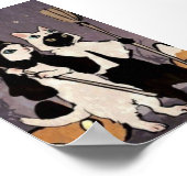 halloween, spooky, ghost, witz, beängstigend, nied poster (Ecke)