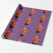 Halloween Spooky Ghost Wrapping Paper Geschenkpapier (Ungerollt)