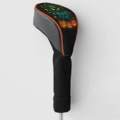 Halloween Spooky Golf Head Cover Headcover (angewinkelt)