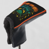 Halloween Spooky Golf Head Cover Headcover (3/4 Vorderseite)