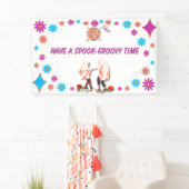 Halloween Spooky Groovy Banner (Insitu)