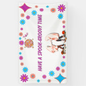 Halloween Spooky Groovy Banner (Vertikal)