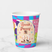 Halloween Spooky Groovy Party Cups Pappbecher (Vorderseite)