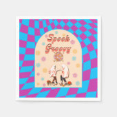 Halloween Spooky Groovy Party Napkins Serviette (Vorderseite)