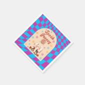 Halloween Spooky Groovy Party Napkins Serviette (Ecke)