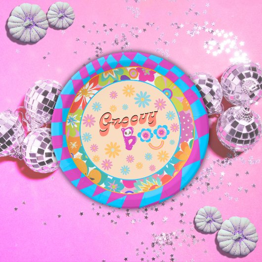 Halloween Spooky Groovy Party Paper Teller