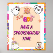 Halloween Spooky Groovy Party Willkommenspender Poster (Vorne)