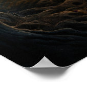 Halloween Spooky Hexenhaus Poster (Ecke)