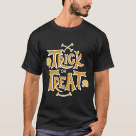 Halloween Spooky Horror Niedlich Beängstigend Tric T-Shirt