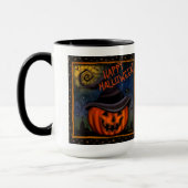 Halloween Spooky-Kürbislaterne anpassbar Tasse (Links)