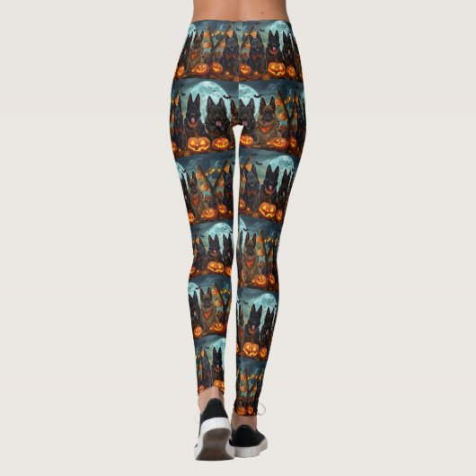 Halloween Spooky Leggings (Rückseite)