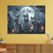 Halloween Spooky Leinwanddruck (Insitu (Wohnzimmer))