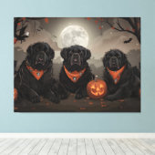Halloween Spooky Leinwanddruck (Insitu (Holzboden))