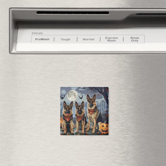 Halloween Spooky Magnet (In Situ (Geschirrspüler))