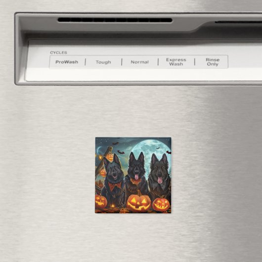 Halloween Spooky Magnet (In Situ (Geschirrspüler))