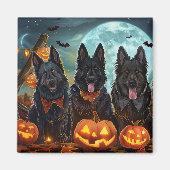 Halloween Spooky Magnet (Vorne)