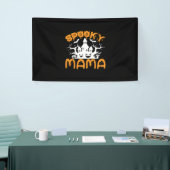 Halloween Spooky Mama Geburtstag Banner (Messeveranstaltung)