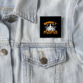 Halloween Spooky Mama Geburtstag Button (Beispiel)
