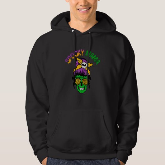 Halloween Spooky Mama Hoodie (Vorderseite)