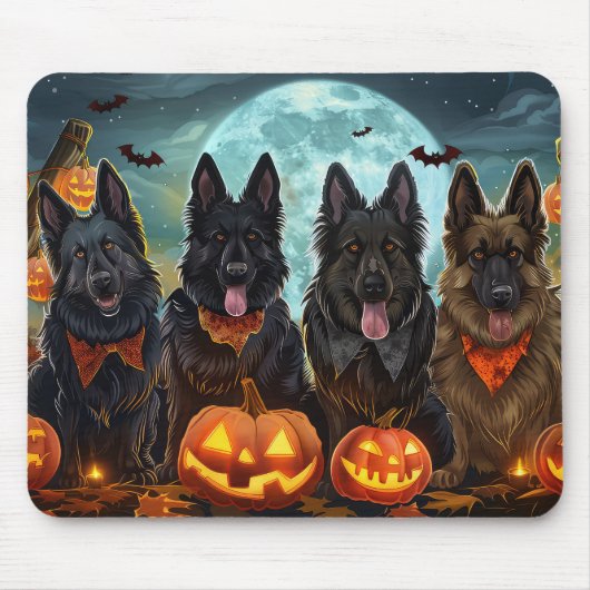 Halloween Spooky Mousepad (Vorne)