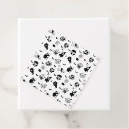 Halloween Spooky Niedlich Pattern Holiday Horror B Geschenkanhänger