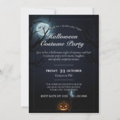 Halloween Spooky Night Einladung (Rückseite)