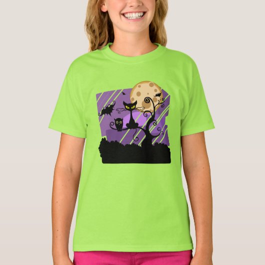 Halloween, Spooky Night T-Shirt (Vorderseite)