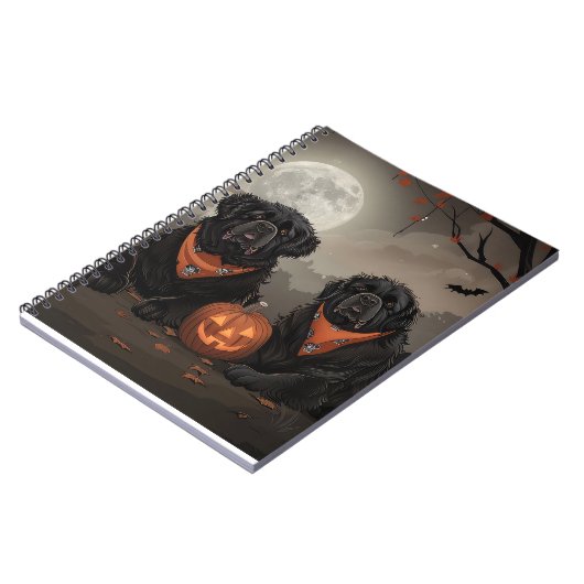 Halloween Spooky Notizblock (Linke Seite)