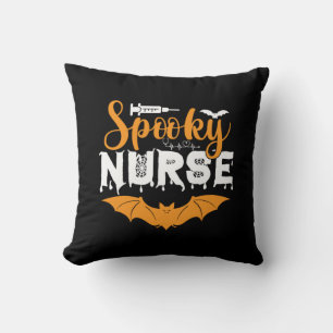Halloween Spooky Nurse Birthday Kissen