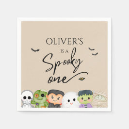 Halloween Spooky One 1. Geburtstag Serviette
