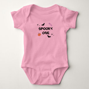 Halloween Spooky One Birthday Baby Bodysuit Strampler