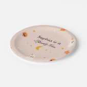 Halloween Spooky One Pappteller (Schrägansicht)