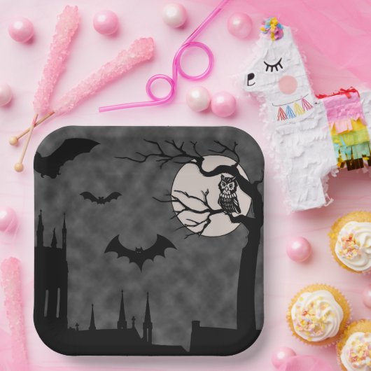 HALLOWEEN SPOOKY PAPIER TELLER (Party)