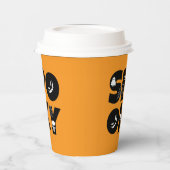 Halloween spooky  pappbecher (Links)