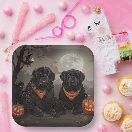 Halloween Spooky Pappteller (Party)