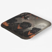 Halloween Spooky Pappteller (Gewinkelt)