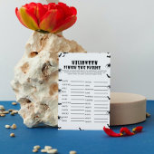 HAlloween Spooky Party Beenden Sie den Satz Spielk Einladung