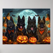 Halloween Spooky Poster (Vorne)
