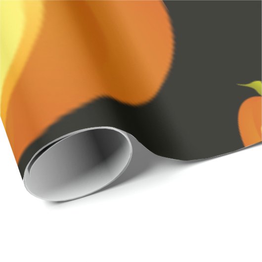 Halloween Spooky Pumpkin Geschenkpapier (Rolleneckpunkt)