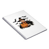 Halloween Spooky Pumpkin Notizblock (Rechte Seite)