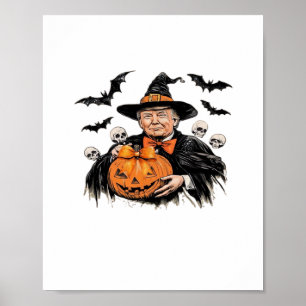 Halloween Spooky Pumpkin Poster
