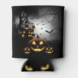 Halloween - Spooky Pumpkins Gray Moon - Alles Opt Dosenkühler