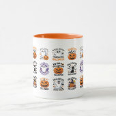 Halloween Spooky Puns" Spaß und humorvolle Tasse (Zentrum)