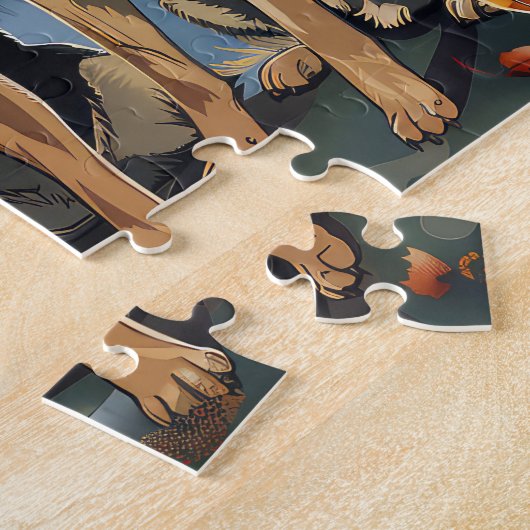 Halloween Spooky Puzzle (Seite)