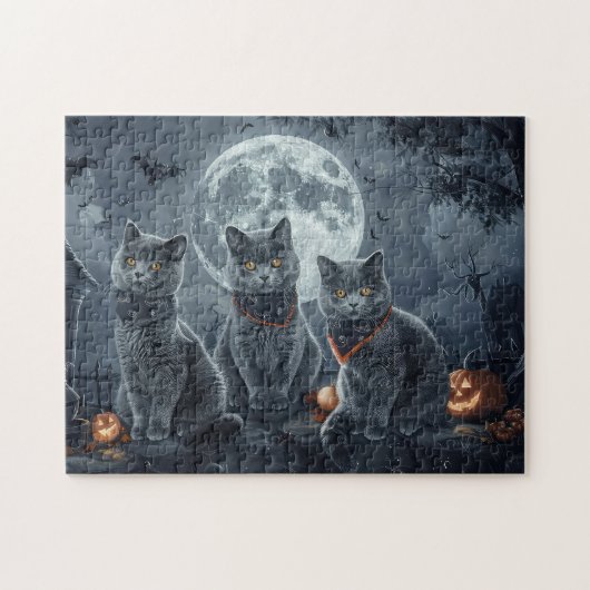 Halloween Spooky Puzzle (Horizontal)
