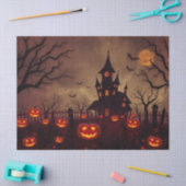Halloween Spooky Scene Fantasy Tissue Pap Seidenpapier (Basteln)