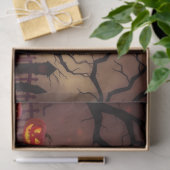 Halloween Spooky Scene Fantasy Tissue Pap Seidenpapier (Geschenk)