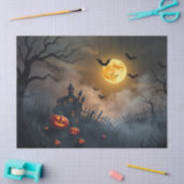 Halloween Spooky Scene Fantasy Tissue Pap Seidenpapier (Basteln)
